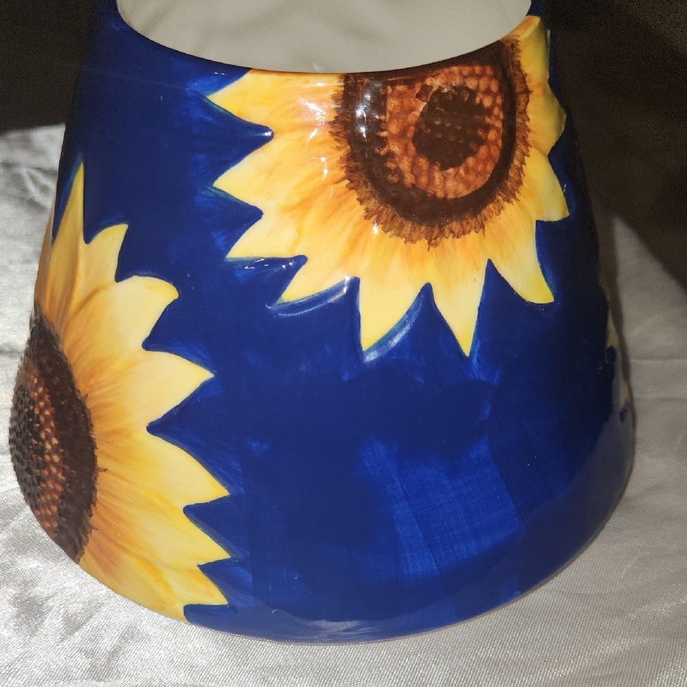Sunflower Blue Yankee Candle Holder Set - Picture 7 of 7